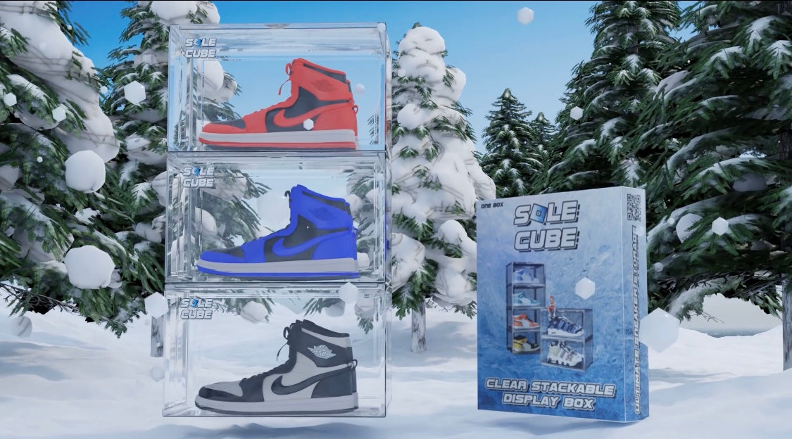 INTRODUCING OUR NEW 'ICE CUBE' CLEAR SIDE OPENING SHOE STORAGE BOX!