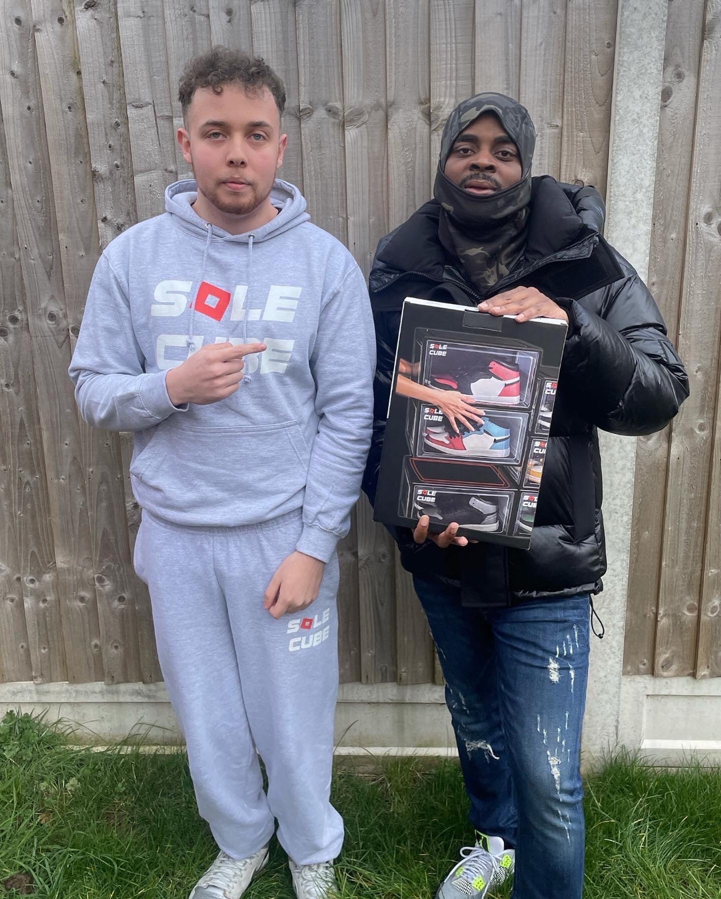 The Money Mitch Drop off | Teaming Up With Birminghams Best Artist - SoleCube