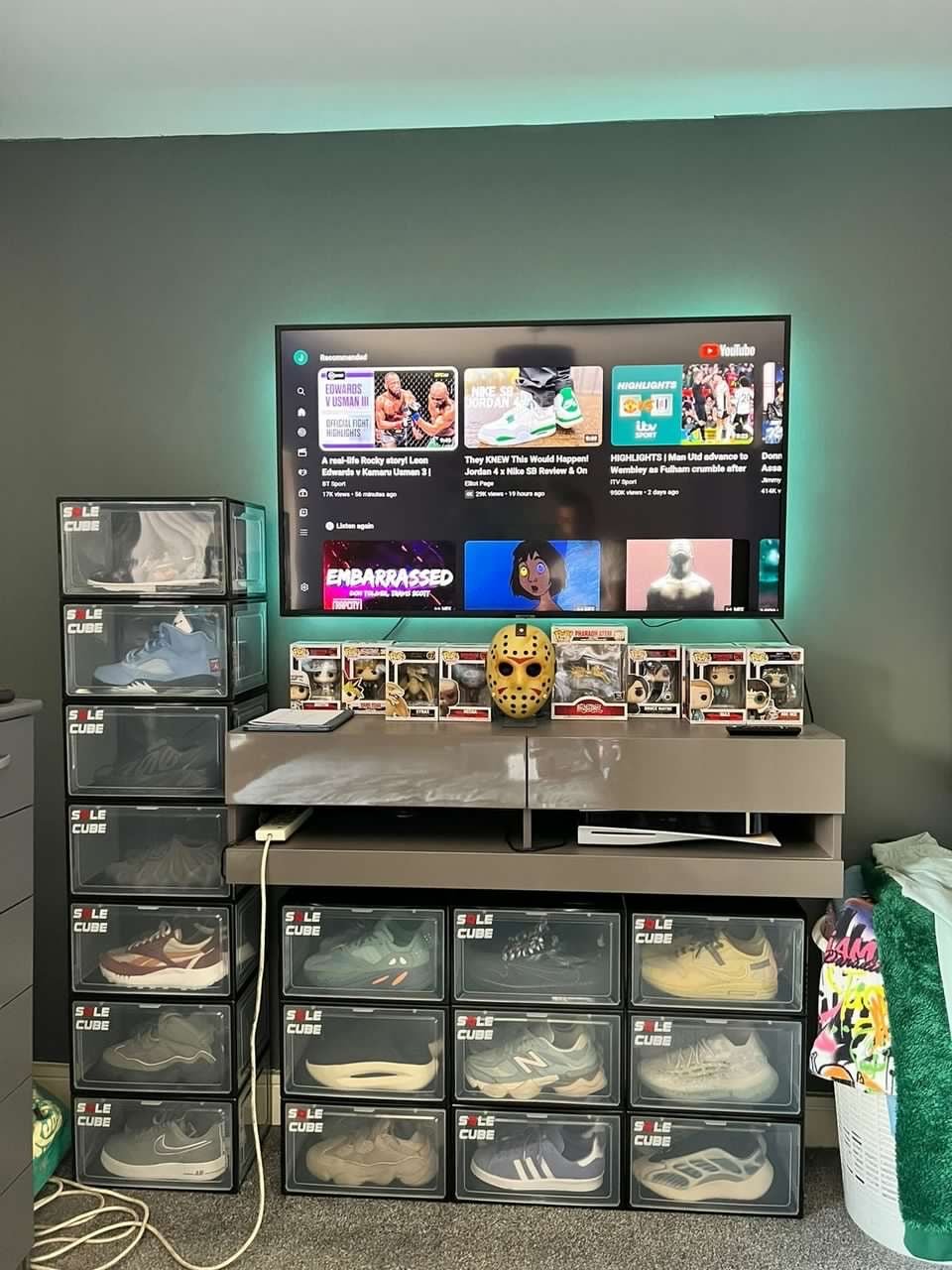 The perfect way to store and display your shoe collection - SoleCube