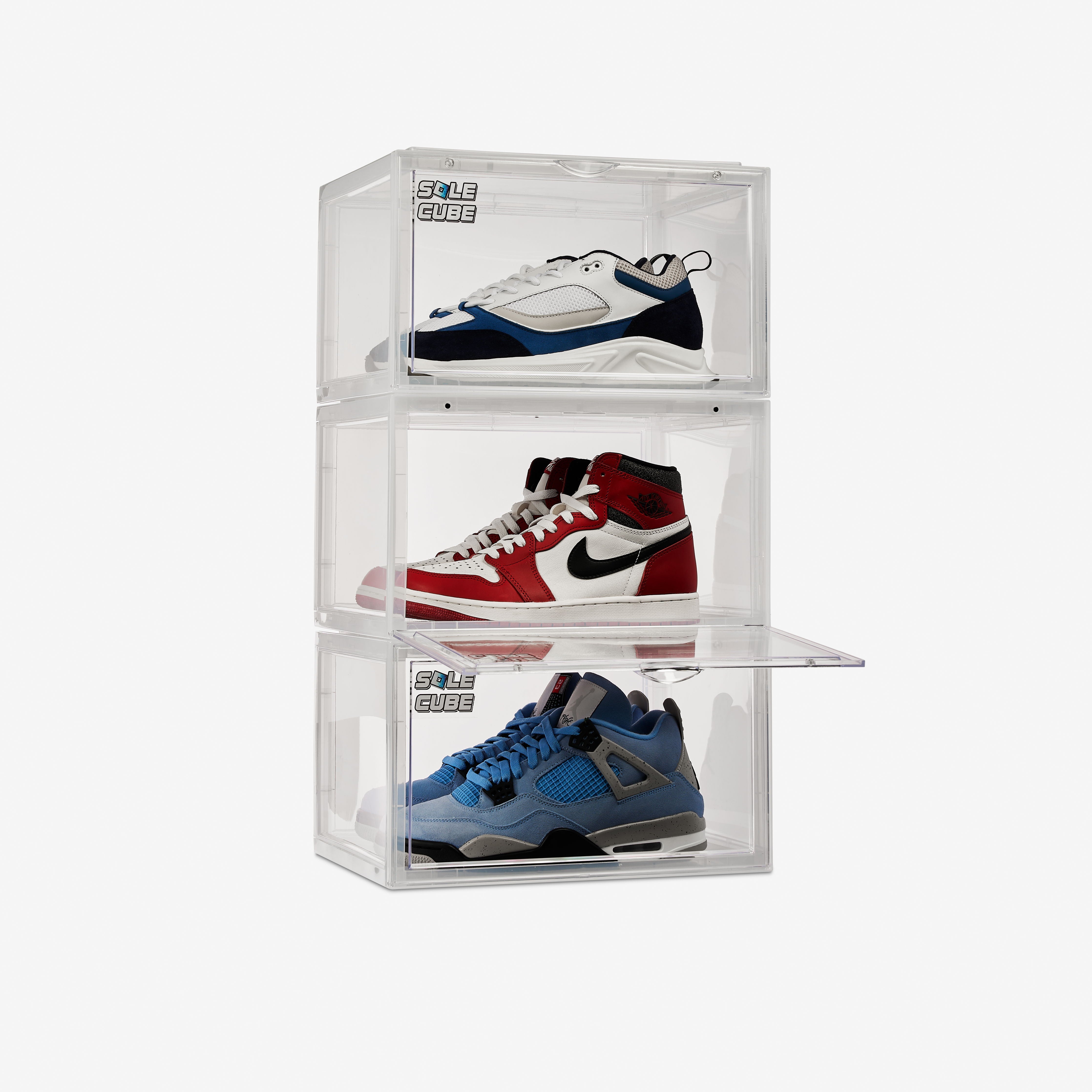 SoleCube - Clear Dropside Sneaker Display Storage Box
