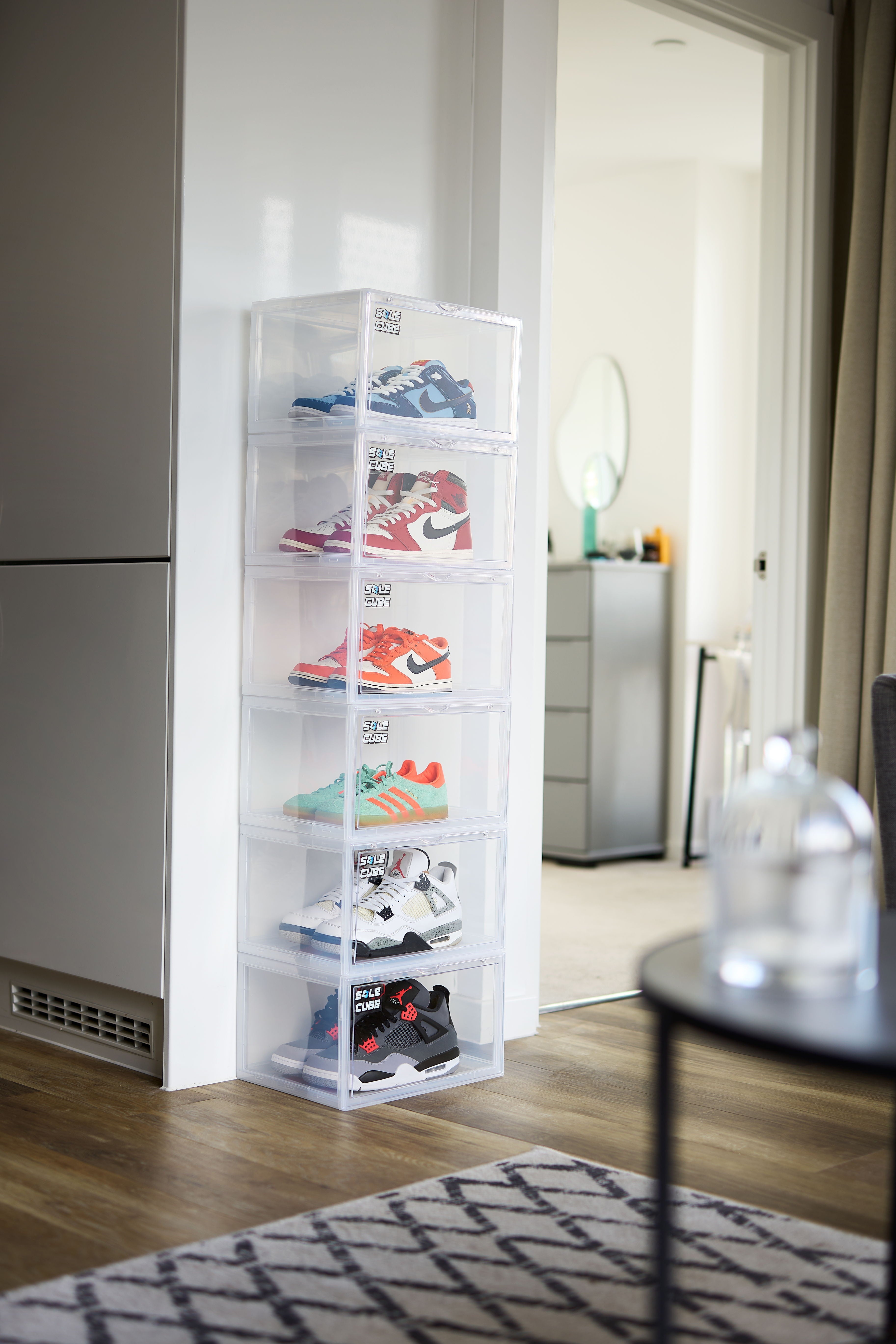SoleCube - Clear Dropside Sneaker Display Storage Box